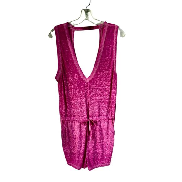 NWOT BECCA Beach Date Romper Vivid Pink – Sz Med - Picture 7 of 10